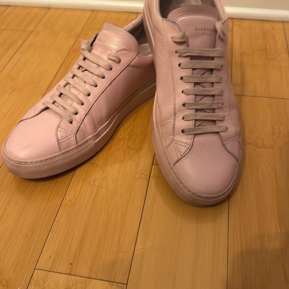Givenchy Men's Pink Sneakers - Picture 7 of 11